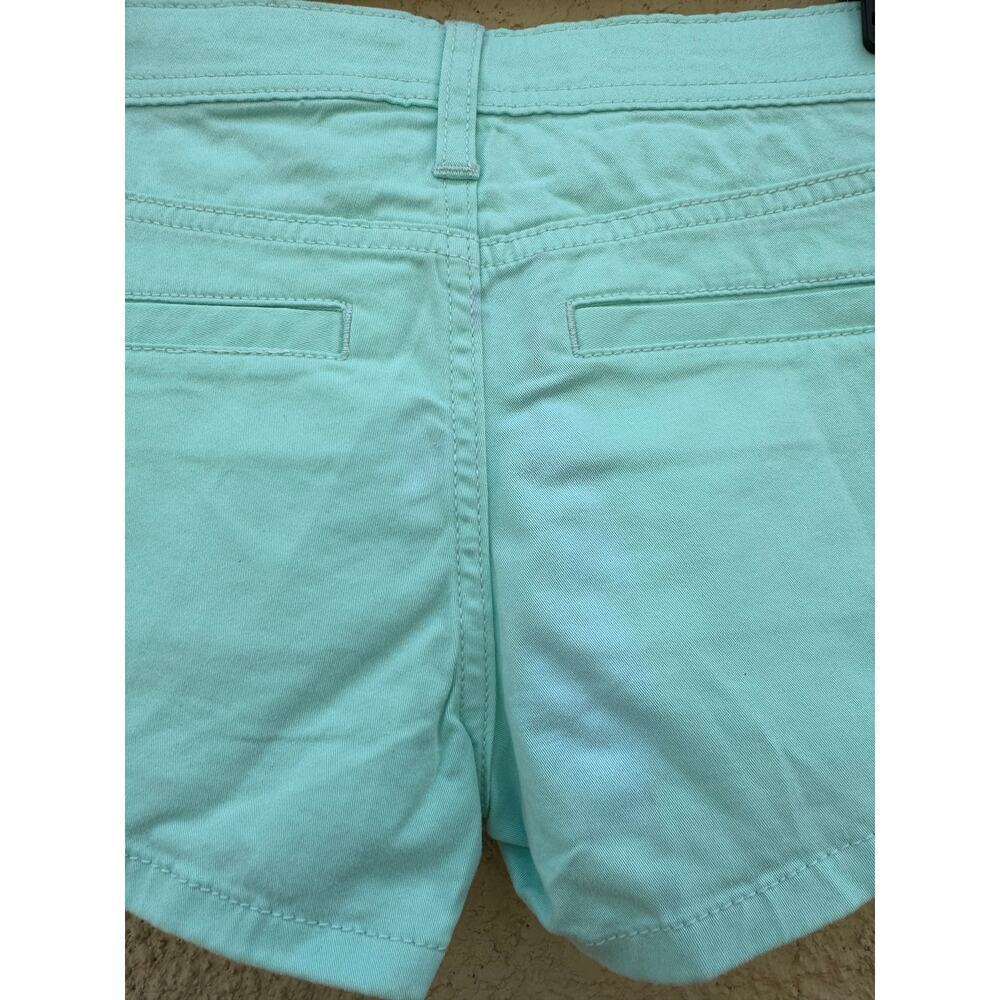 Arizona Jean Co Blue Denim Shortie Shorts Size 1 - Picture 6 of 6